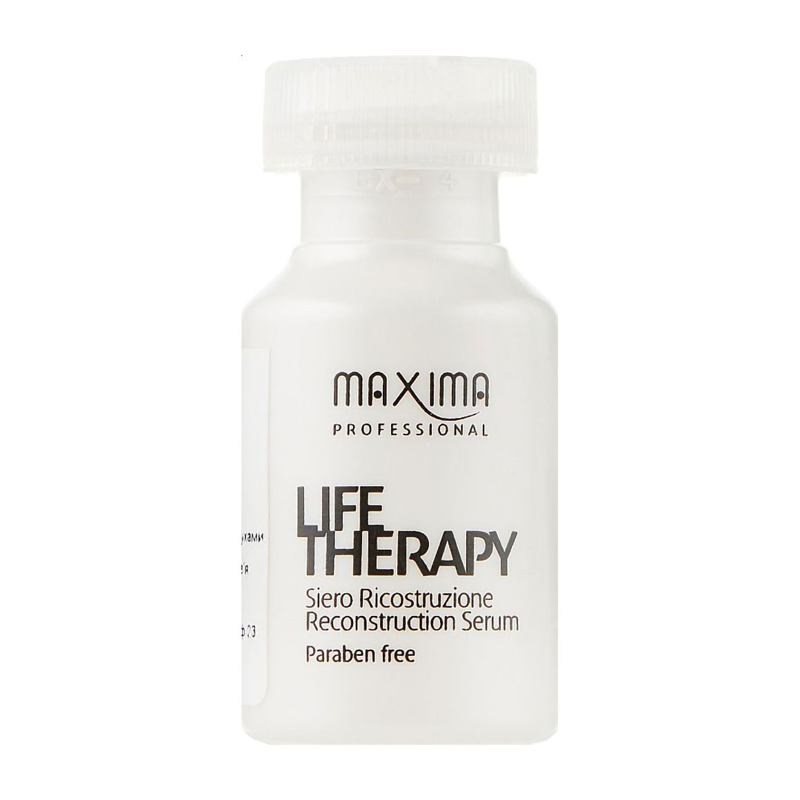 Відновлювальна сироватка Maxima Professional Life Therapy Reconstruction Serum для дуже пошкодженого волосся, 10 мл
